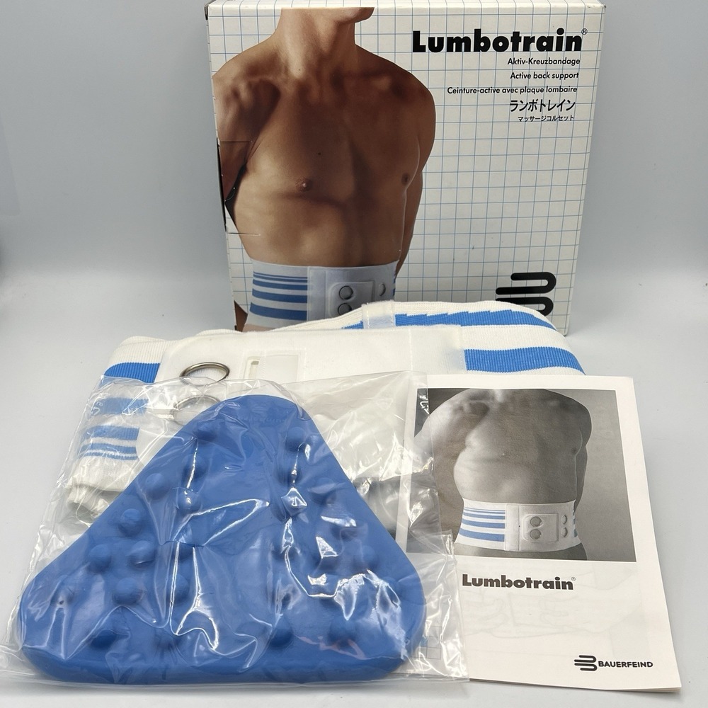 Bauerfeind LumboTrain‎ 4 Muscular Stabilization Spine Back Support Size 4 Lumbar